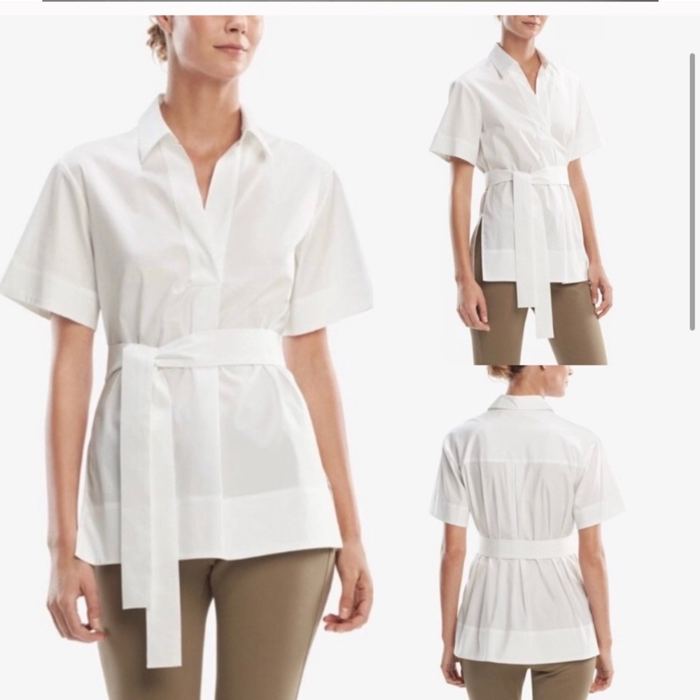 MM Lafleur White Blouse